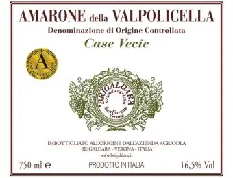 2009 Magnumflaske, "Case Vecie" Amarone della Valpolicella, Brigaldara. 150 cl.
